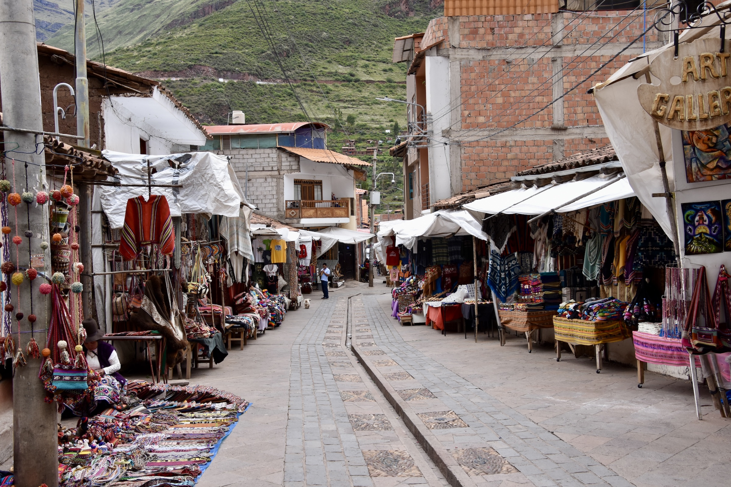 Deserted Street in Pisac
