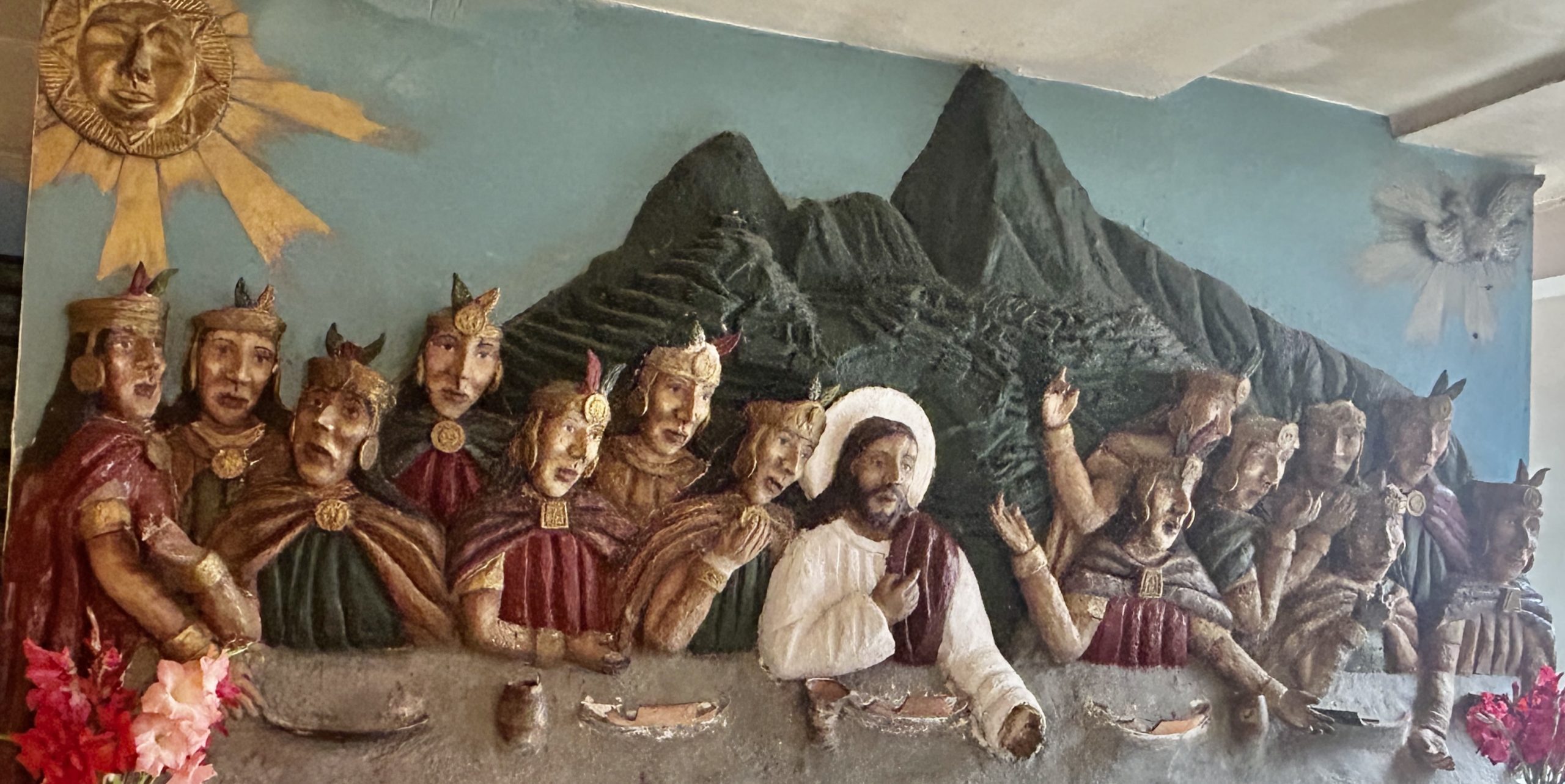 Inca Last Supper, Inka Wasi Restaurant, Aguas Calientes