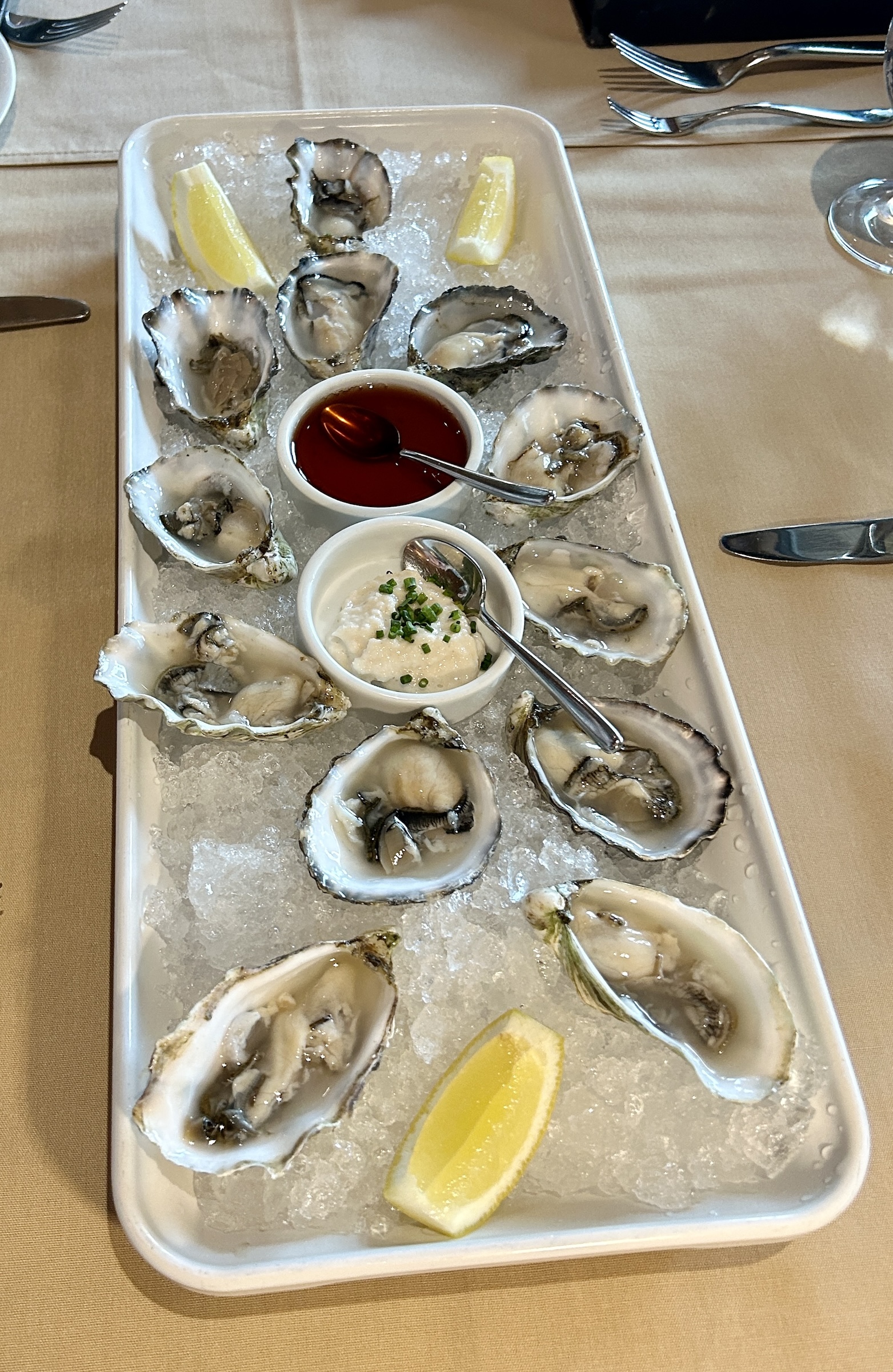 Oysters, Sempre Uno, Vancouver's North Shore