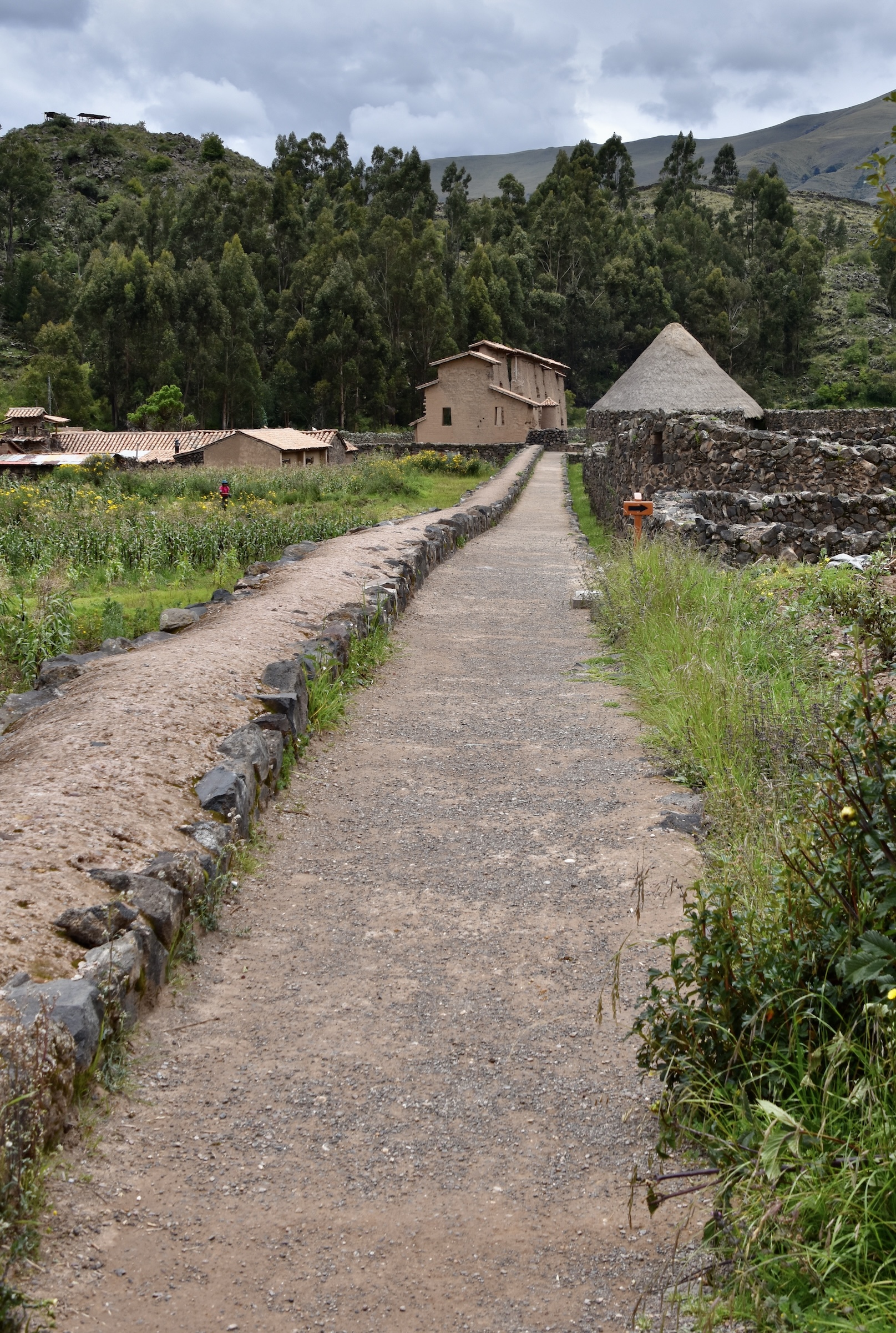 Path to the Temple at Raqchi