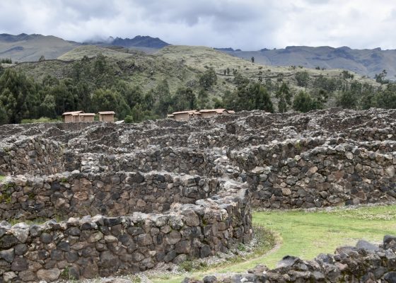 Colcas at Raqchi