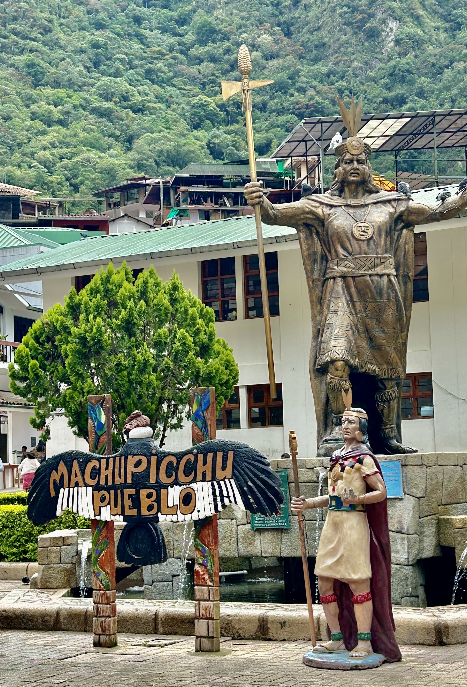 Pachacutec, Aguas Calientes