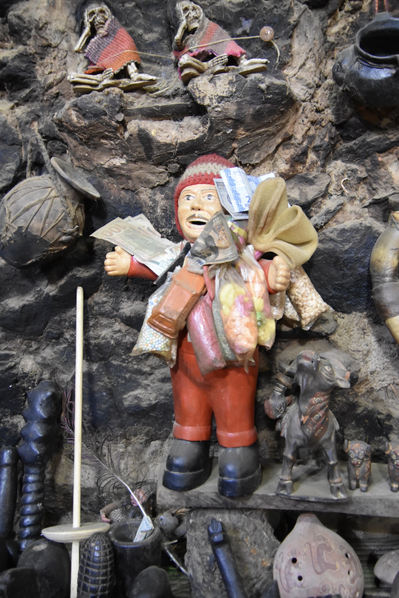 Syncretic Figure in Ollantaytambo