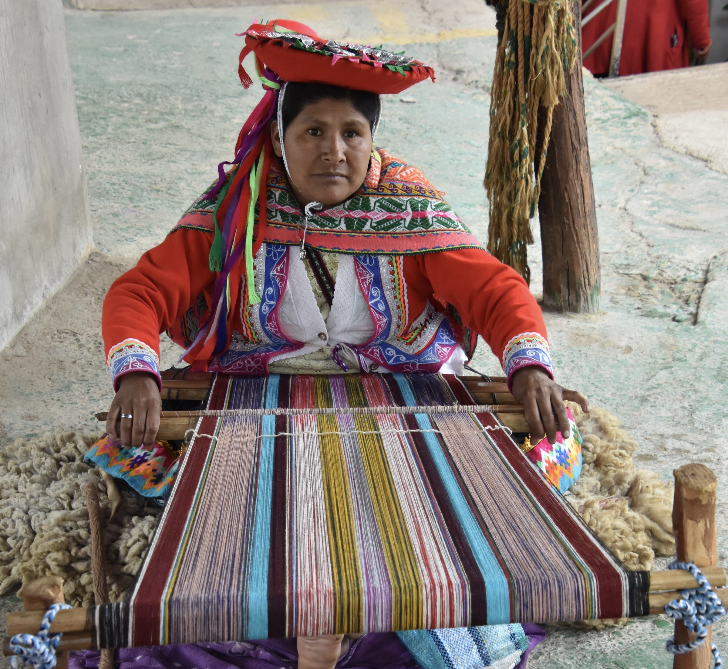 Around Cusco - Textile Worker