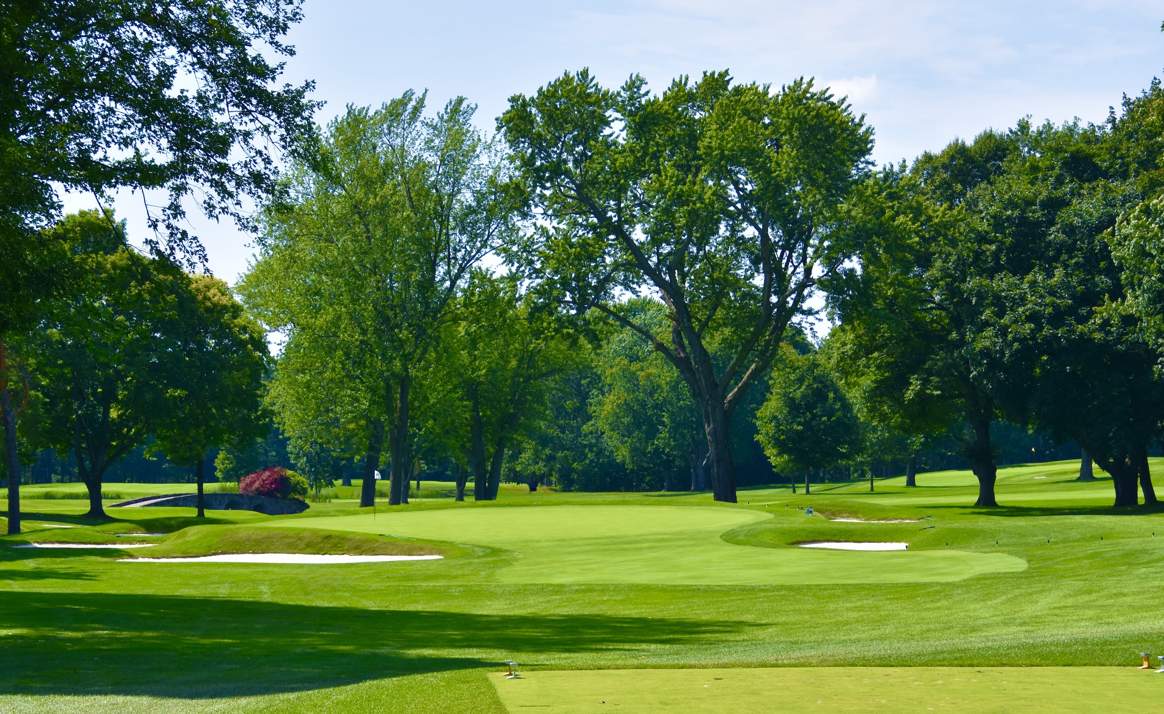 #7 - Slanting Green, Laval-sur-le-Lac Green course