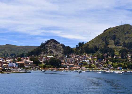 Copacabana from Lake Titicaca