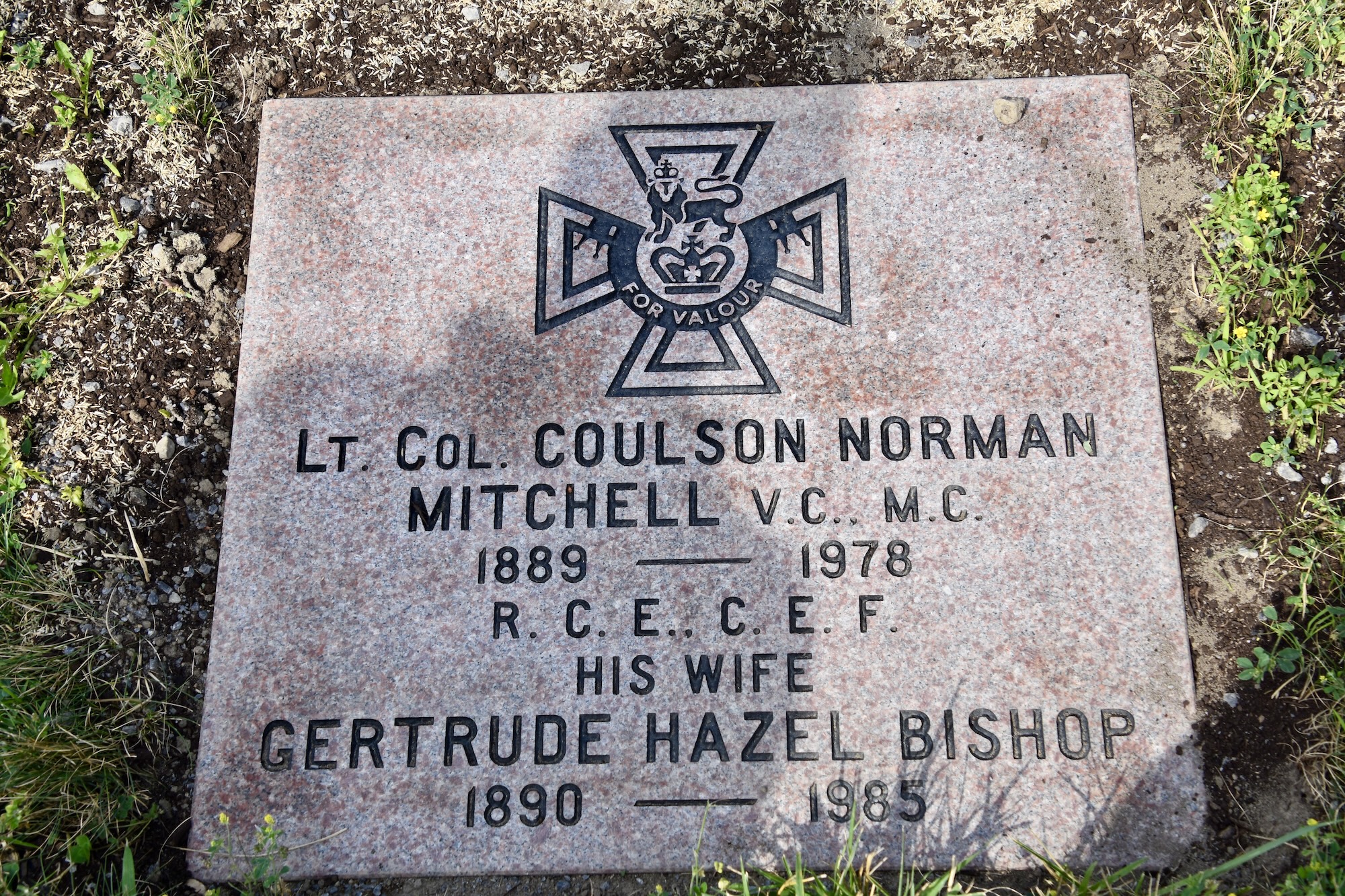 Lt. Col. Coulson Mitchell, National Field of Honour