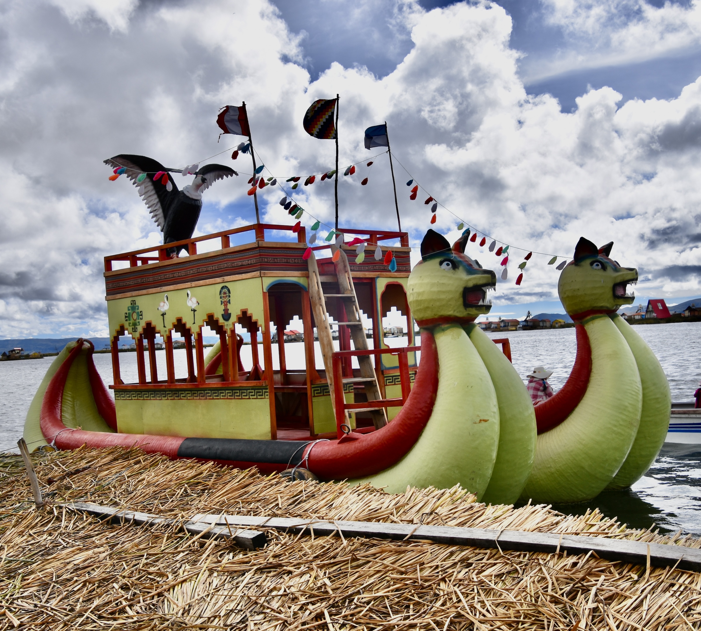 Modern Reed Boat, Lake Titicaca
