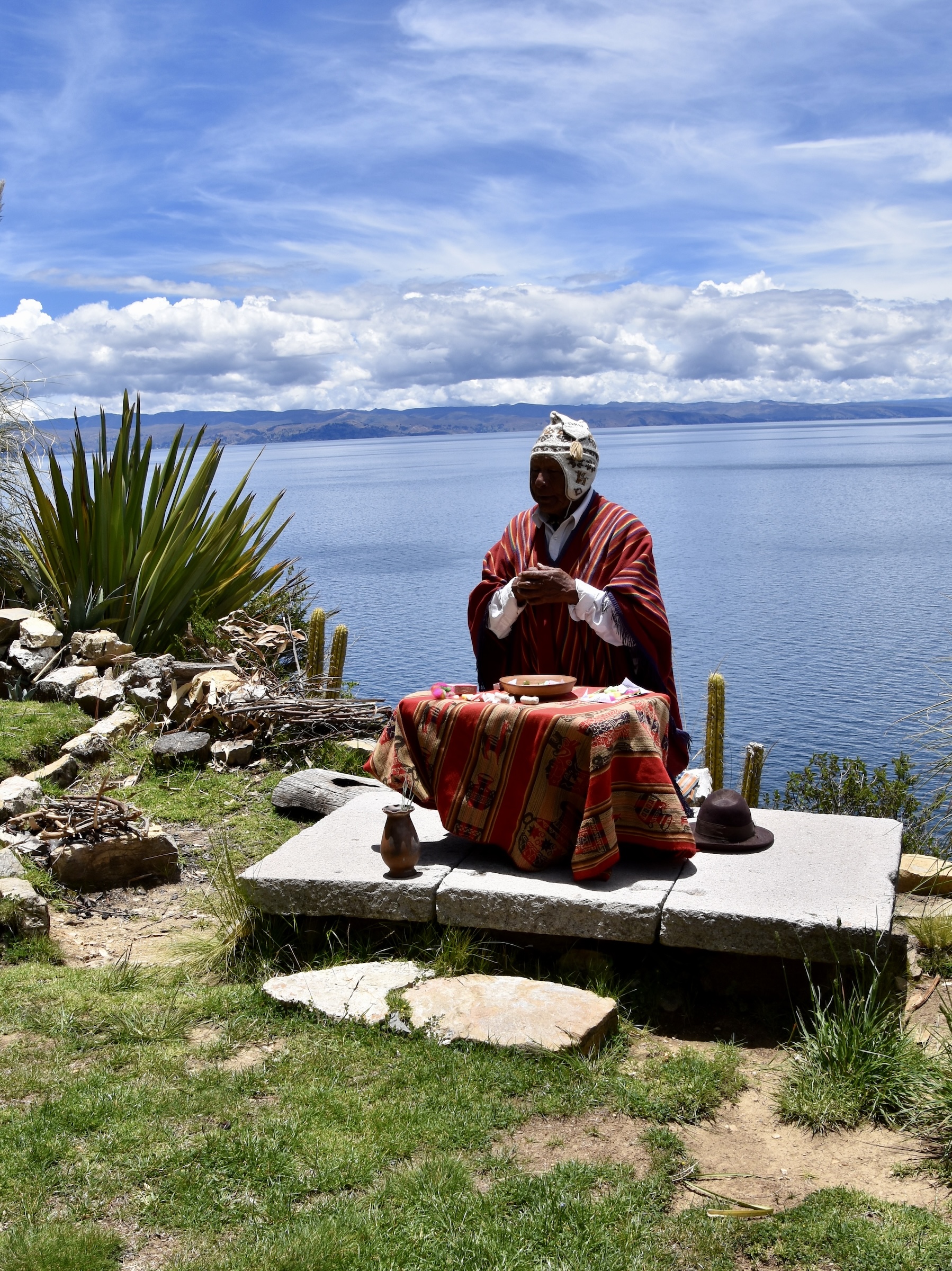 The Shaman on Isla del Sol
