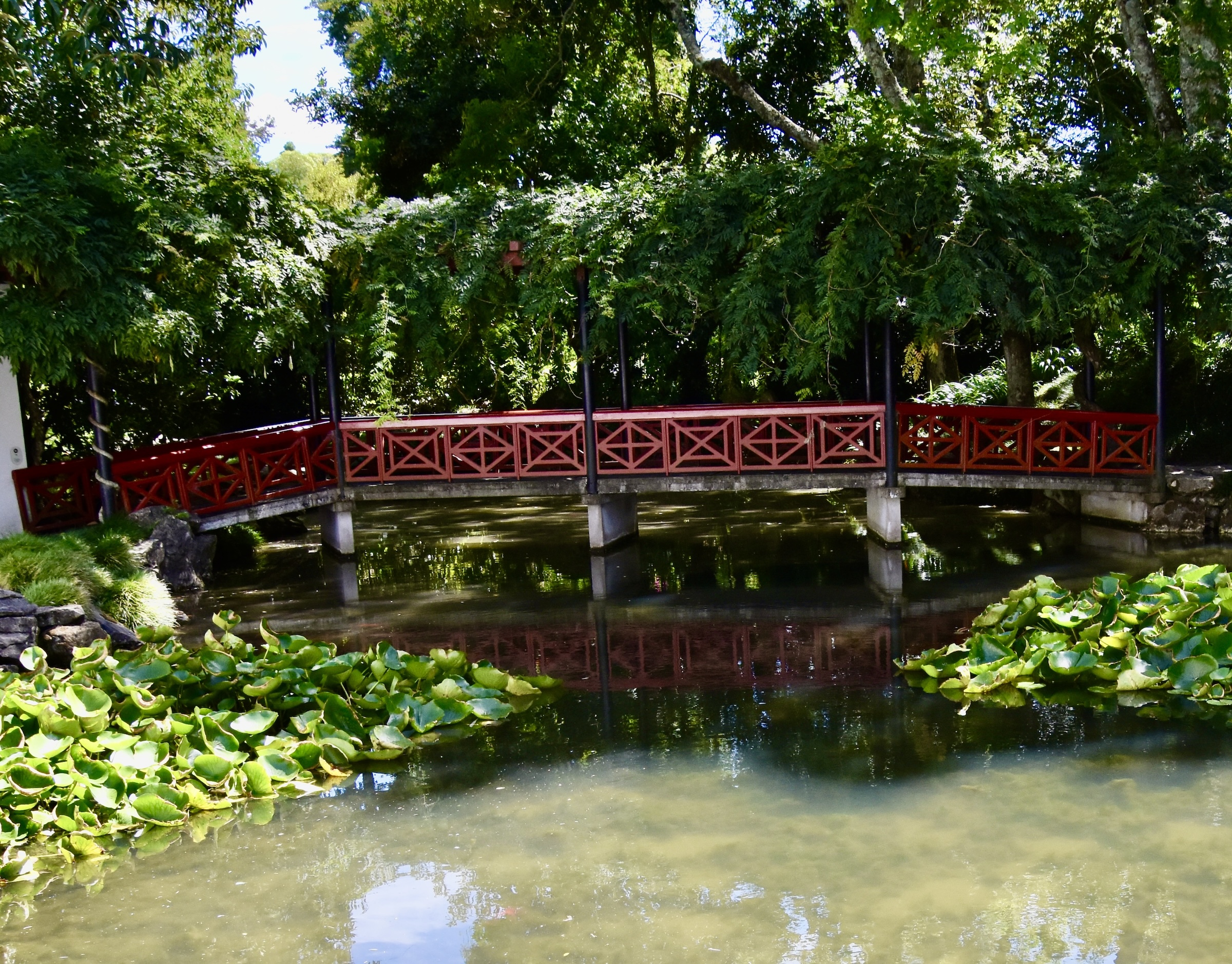 Chinese Bridge, Hamilton Gardens