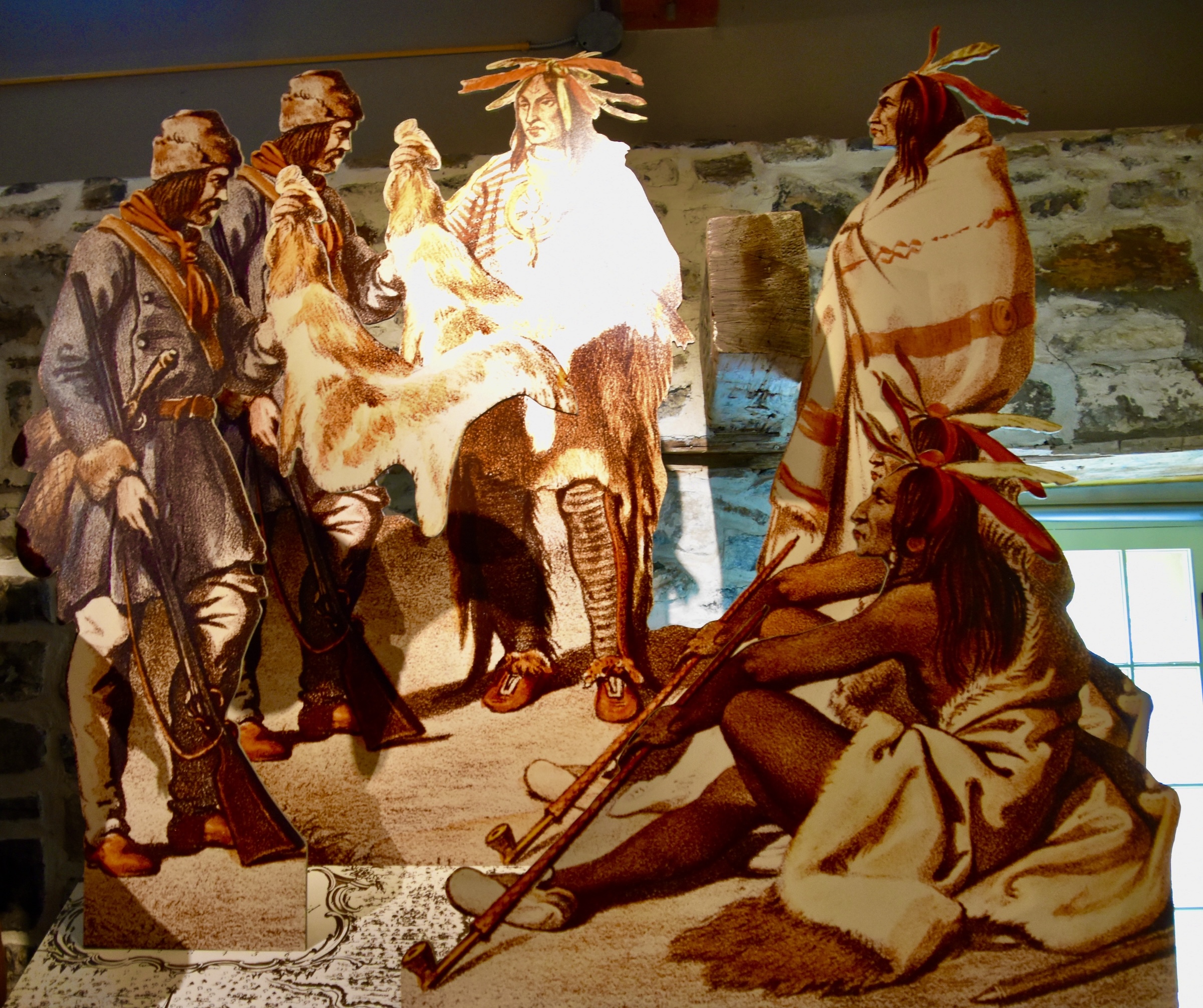 Trading with the Indigenous People, Lachine Fur Trade NHS