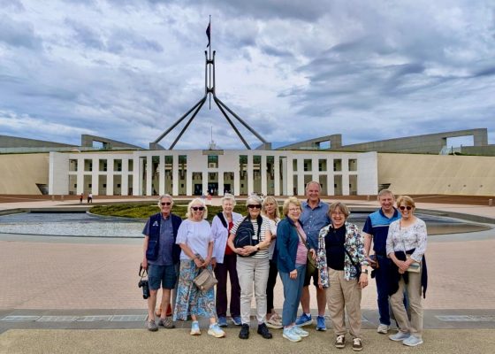 AA Group at the Australian Parliament, Canberra