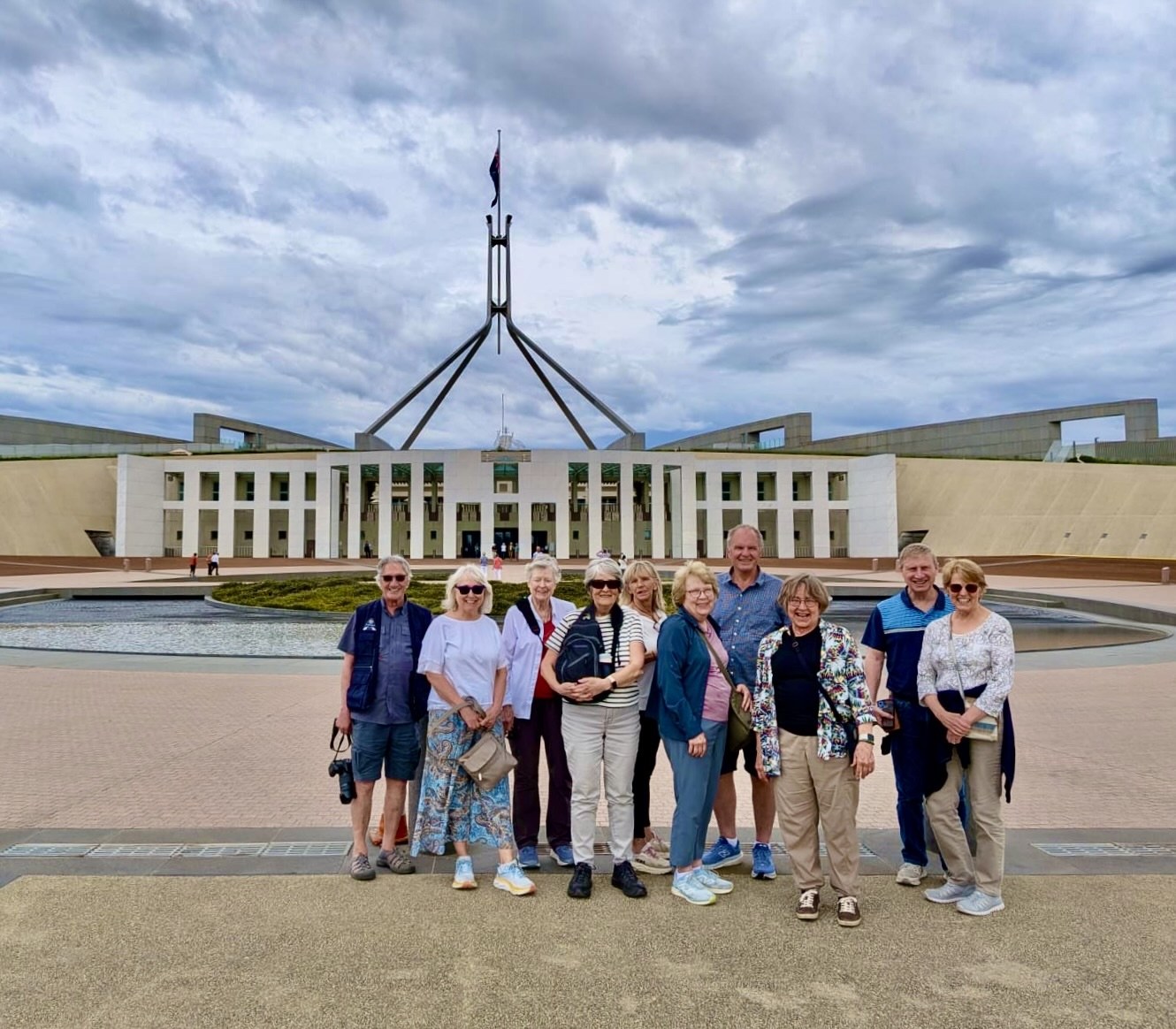AA Group at the Australian Parliament, Canberra