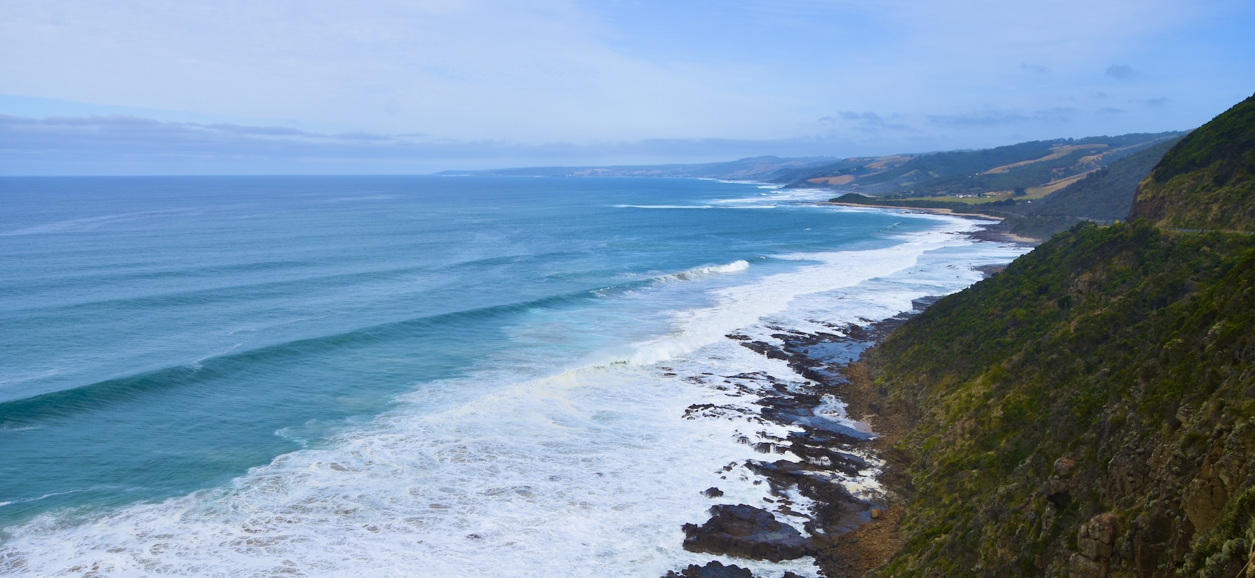 View rom the Great Ocean Road