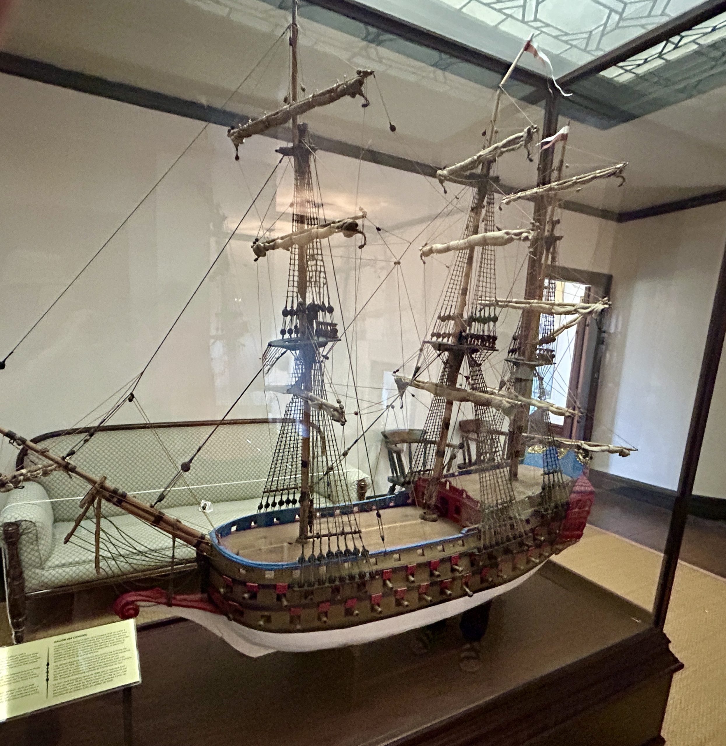 One of 57 Ship Models at Mionisters Island
