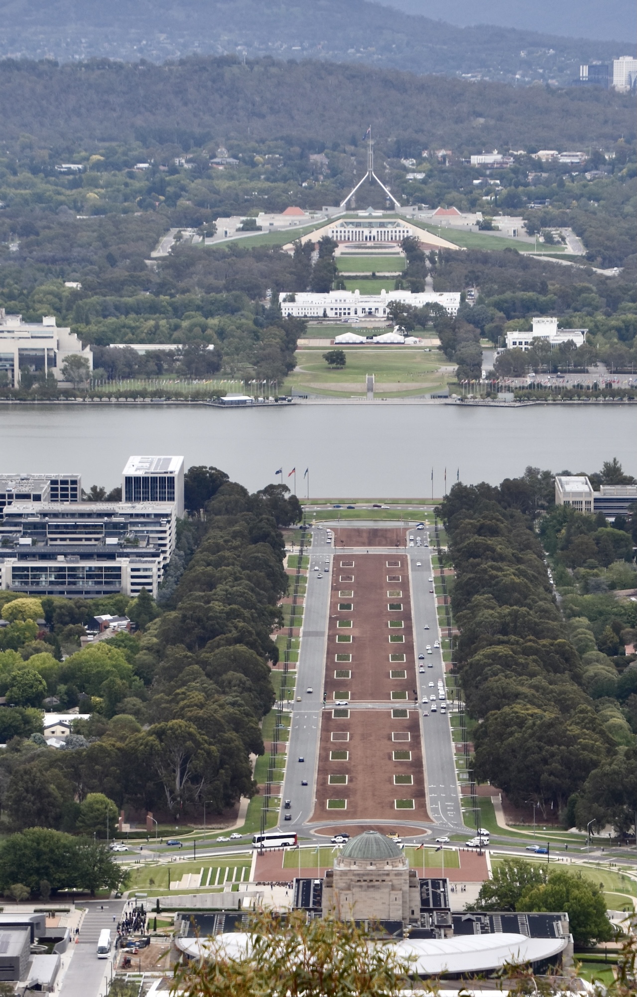 View from Mount Ainslie, Canberra