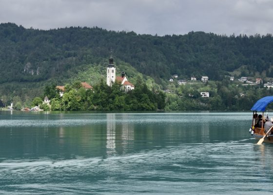 On the Way to Our Lady of the Lake, Bled, Slovenia